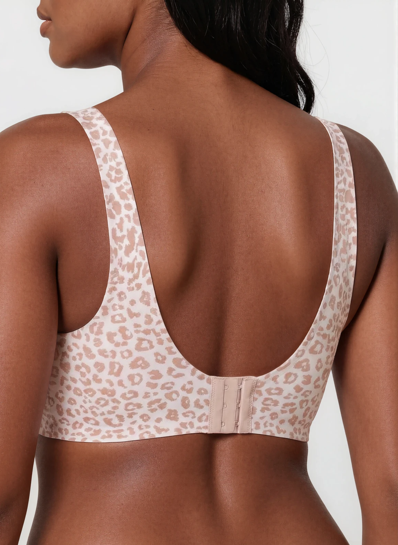Soutien-gorge Léopard Sans Armatures Push-Up Gel