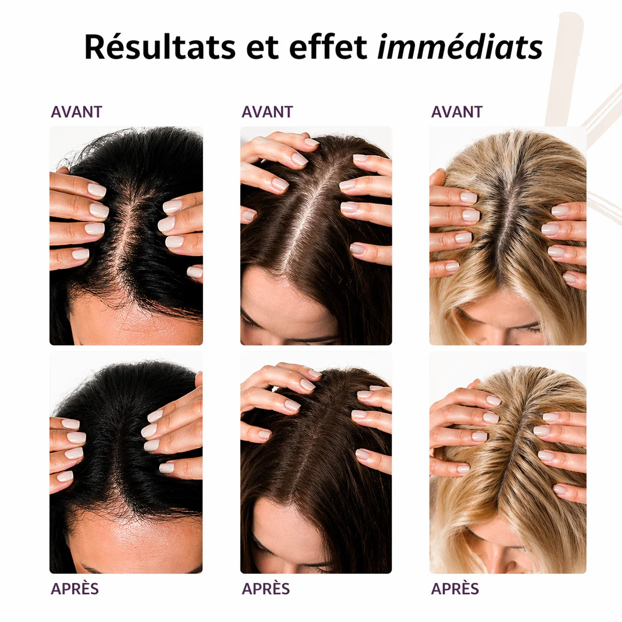 HairMagic+ Poudre Capillaire pour Racines