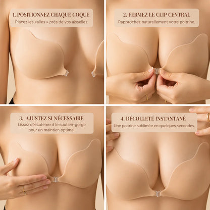 Soutien-gorge Invisible Push-Up | Kalensia™