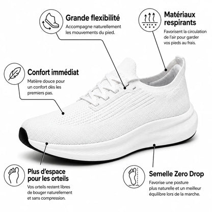 Kalensia™ – Conçues pour l'hallux valgus et les pieds sensibles