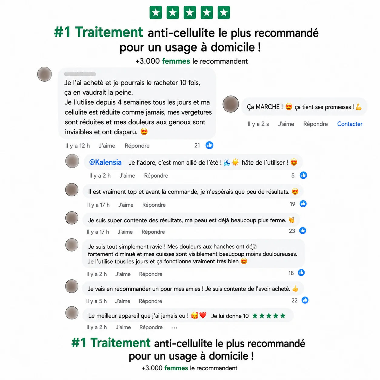 Kalensia™ SkinLift - une peau lisse en 14 jours