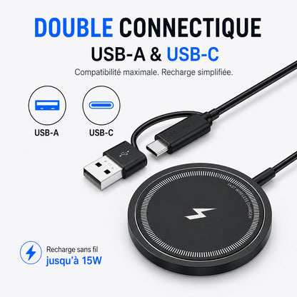 MagCharge™ - Chargeur magnétique sans fil 15W pour MagGrip™
