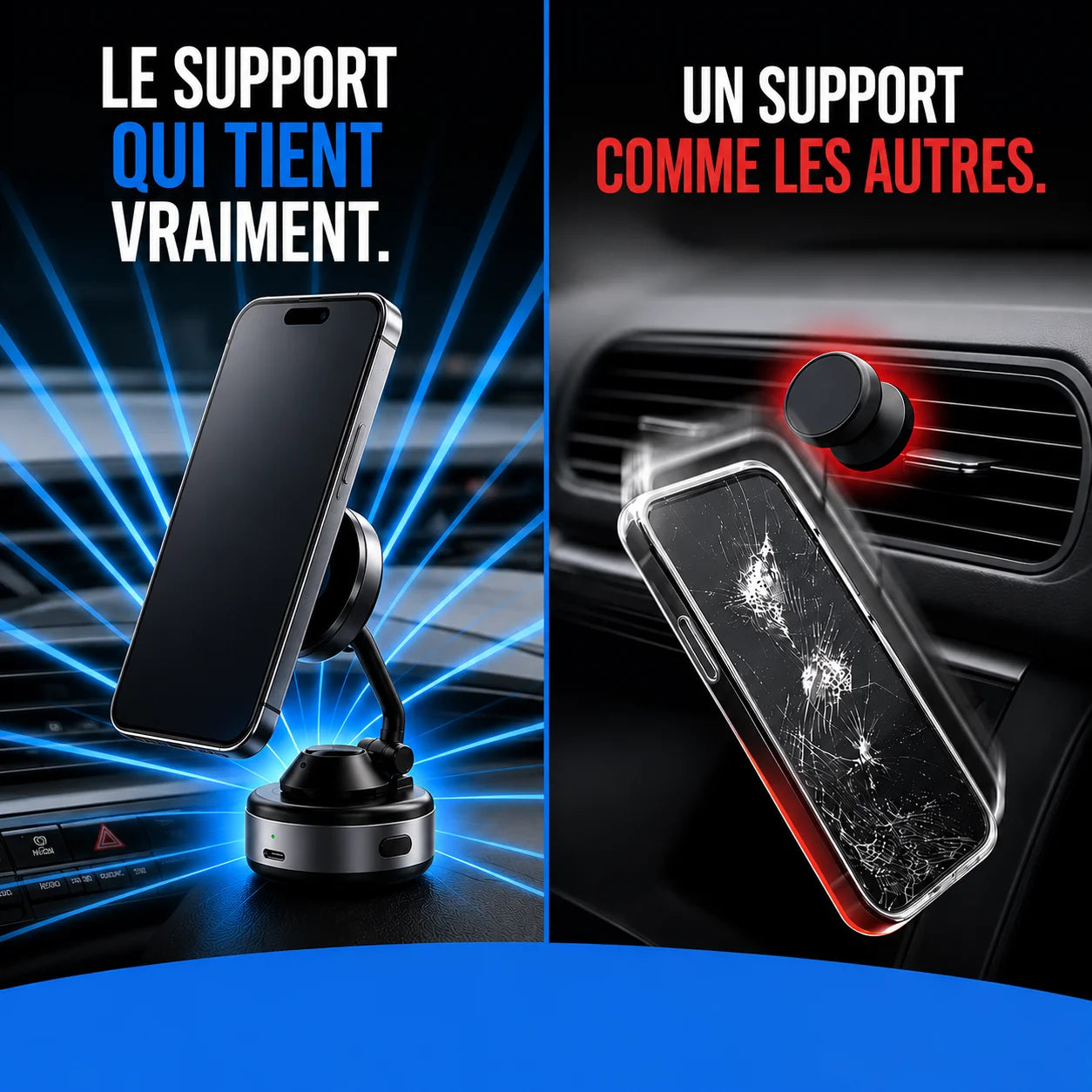 MagGrip™ – Support Magnétique à Fixation Ultra-Puissante