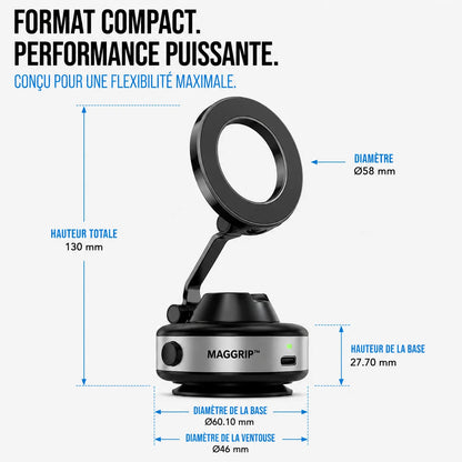MagGrip™ – Support Magnétique à Fixation Ultra-Puissante